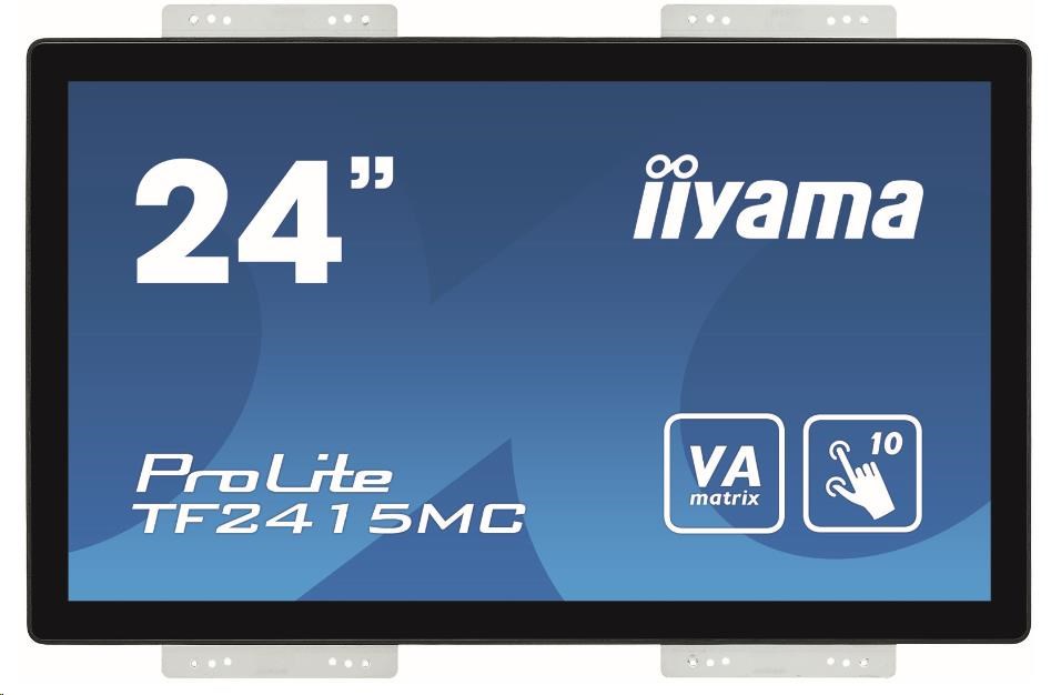 iiyama ProLite TF2415MC-B2,  kapacitná projekcia,  10 TP,  Full HD,  čierna0 