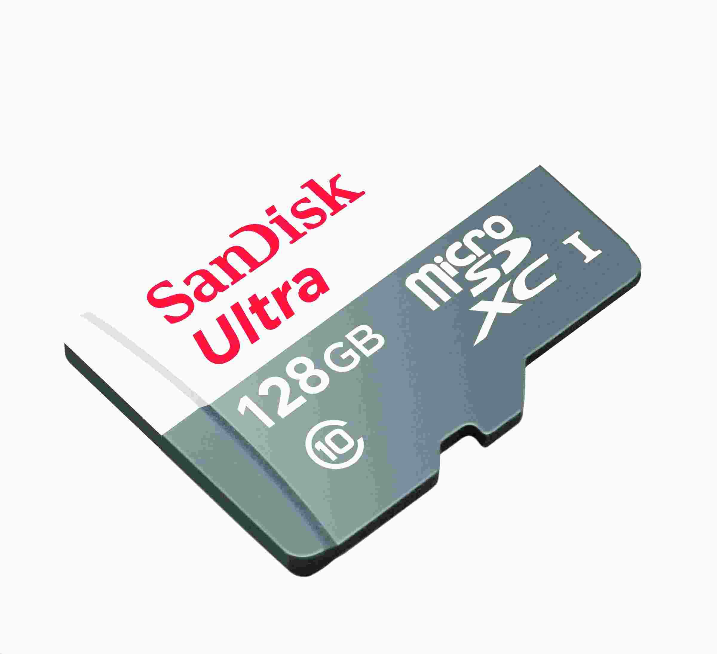 Sandisk MicroSDXC karta 128GB Ultra (100MB/s, Class 10 UHS-I, Android)0 