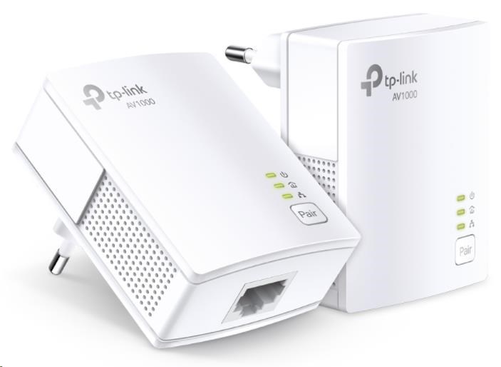 TP-Link TL-PA7017KIT nano powerline set (AV1000,  1xGbE,  HomePlug AV2)2 