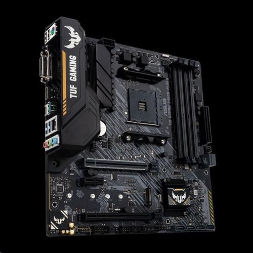 ASUS MB Sc AM4 TUF GAMING B450M-PLUS II, AMD B450, 4xDDR4, 1xHDMI, 1xDVI, mATX3 