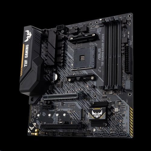 ASUS MB Sc AM4 TUF GAMING B450M-PLUS II, AMD B450, 4xDDR4, 1xHDMI, 1xDVI, mATX1 