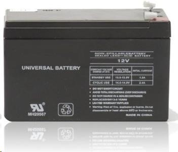 Batéria EUROCASE pre UPS NP7-12, 12V, 7Ah (RBC2)0 