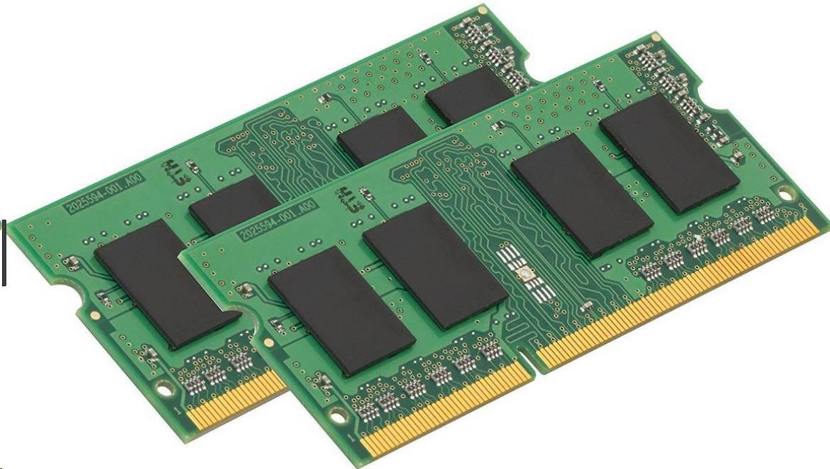 SODIMM DDR3L 8GB 1600MHz CL11 1.35 V (sada 2 kusov) KINGSTON ValueRAM0 