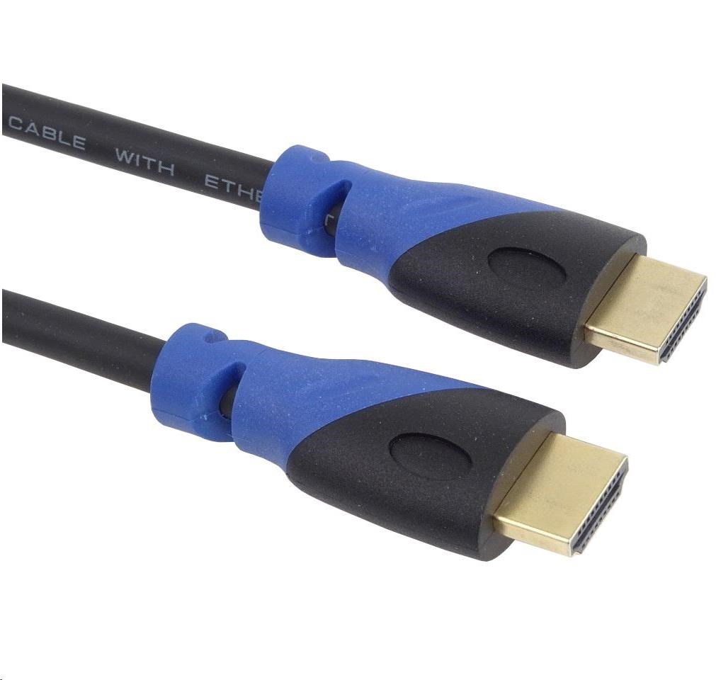 Kábel PREMIUMCORD HDMI na Ultra HDTV,  1.5 m (farba,  pozlátené konektory)6 