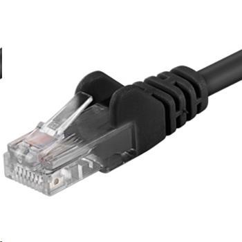 PREMIUMCORD Patch kábel UTP RJ45-RJ45 CAT5e 2m čierny0 