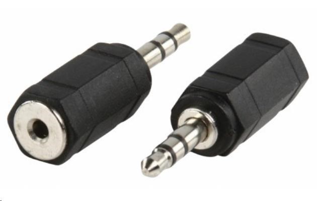 PREMIUMCORD Redukcia 3, 5 mm stereo jack M - 2, 5 mm stereo jack F0 