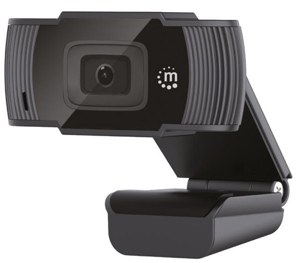 MANHATTAN Webová kamera 1080p,  2 mpx,  konektor USB-A0 