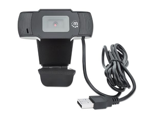 MANHATTAN Webová kamera 1080p,  2 mpx,  konektor USB-A4 