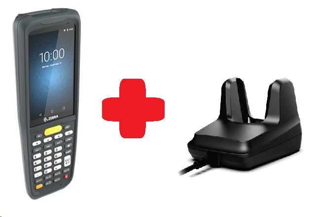 Zebra MC2700,  2D,  SE4100,  3/ 32GB,  BT,  Wi-Fi,  4G,  Func. Číslo.,  GPS,  Android + kolíska0 