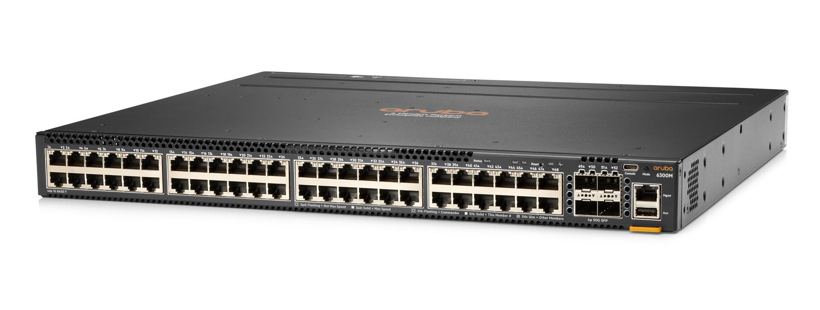 Aruba 6300M 48-port 1GbE and 4-port SFP56 Switch0 