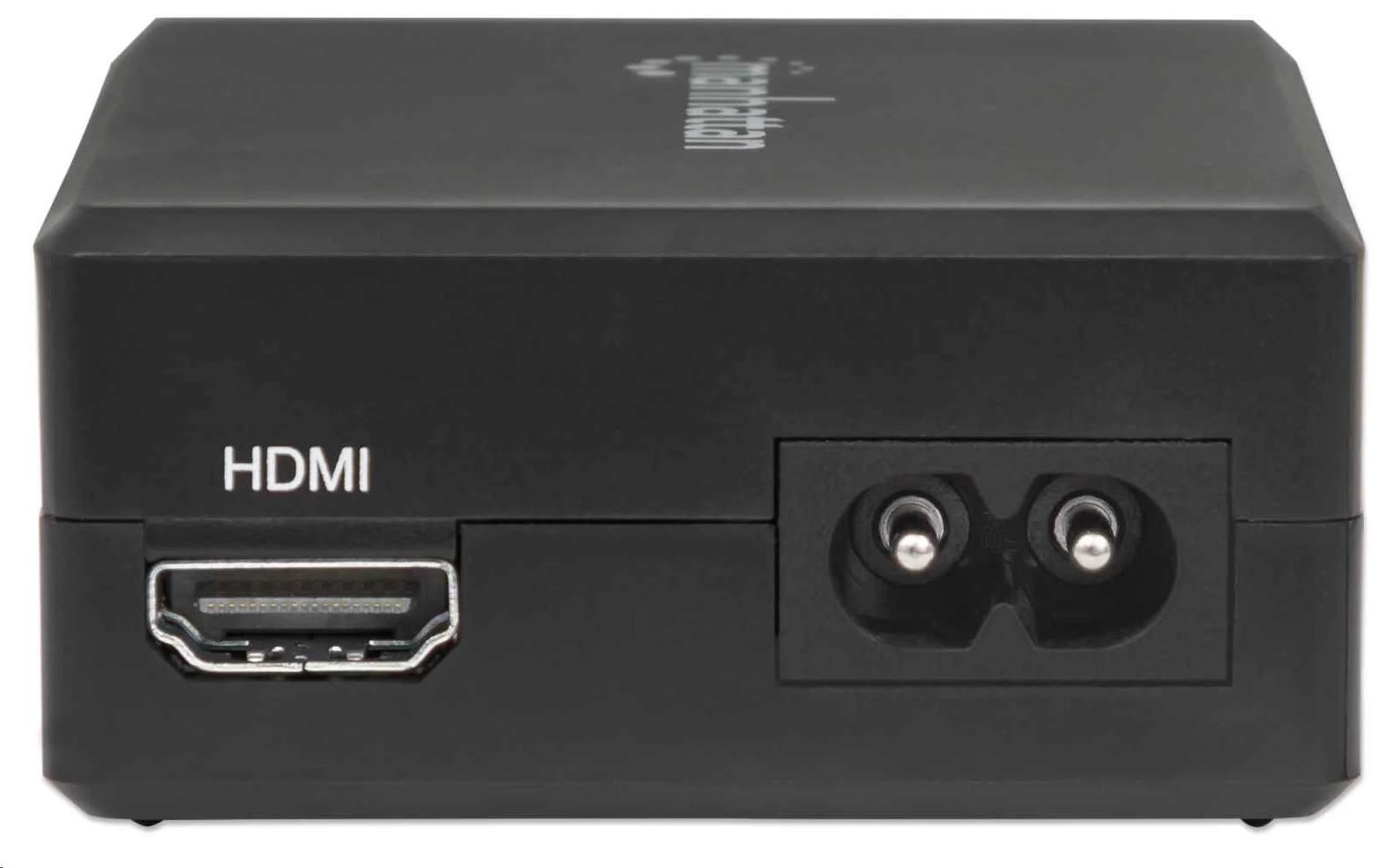MANHATTAN Prenosná stolová dokovacia stanica USB-C s nabíjaním PD,  čierna,  maloobchodná krabica4 