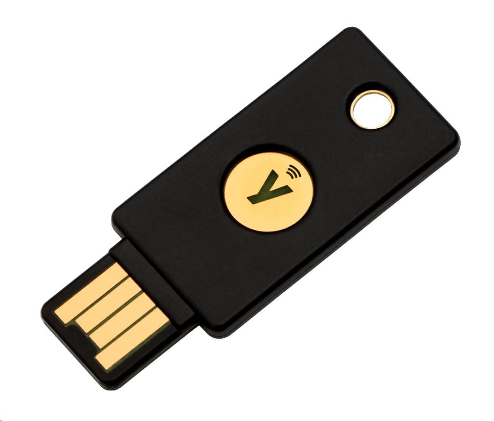 YubiKey 5 NFC - USB-A,  kľúč/ token s viacfaktorovou autentifikáciou (NFC),  podporou OpenPGP a Smart Card (2FA)0 