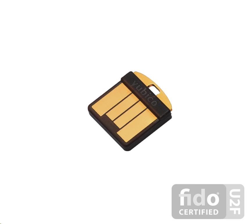 YubiKey 5 Nano - USB-A,  kľúč/ token s viacfaktorovým overovaním,  podporou OpenPGP a čipovej karty (2FA)3 