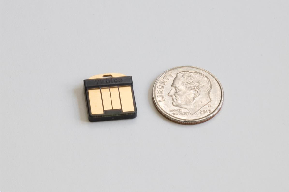 YubiKey 5 Nano - USB-A, kľúč/token s viacfaktorovým overovaním, podporou OpenPGP a čipovej karty (2FA)1 