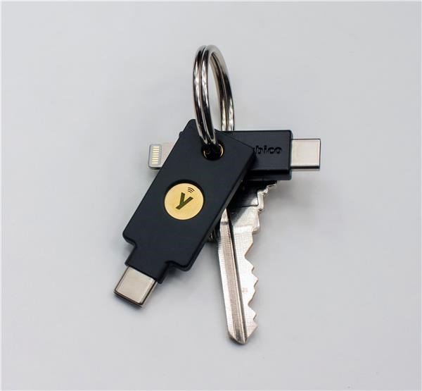 YubiKey 5C NFC - USB-C,  kľúč/ token s viacfaktorovým overovaním (NFC),  podporou OpenPGP a čipových kariet (2FA)7 
