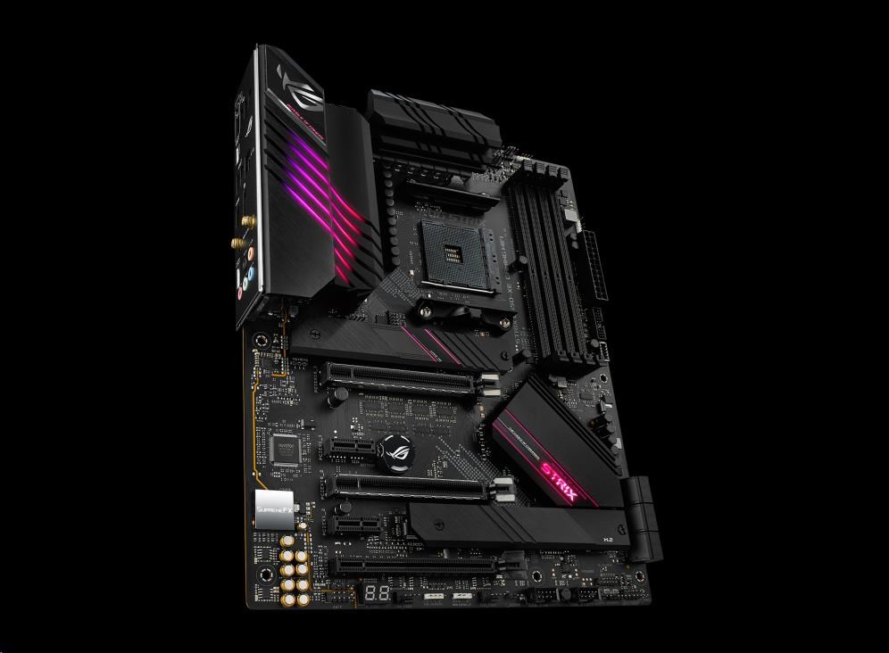 ASUS MB Sc AM4 ROG STRIX B550-XE GAMING WIFI,  AMD B550,  4xDDR4,  1xDP,  1xHDMI,  WI-FI4 