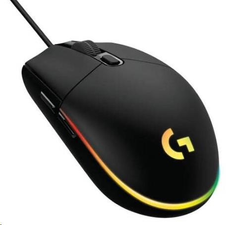 Logitech Gaming Mouse G203 LIGHTSYNC 2nd Gen,  EMEA,  USB,  čierna0 