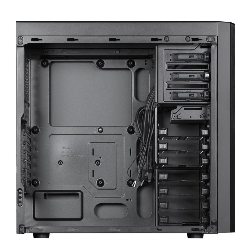 CHIEFTEC Miditower skriňa CW-01B-OP čierna,  ATX,  2x USB 3.0 /  3.1 Gen 14 