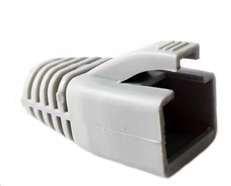 Ochrana pro konektor RJ45 Cat6A,  snag-proof - šedá,  100ks0 