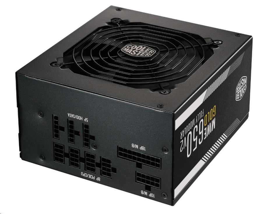 Cooler Master MWE 650 Gold-v2 Full modular,  650W,  80+ Gold0 