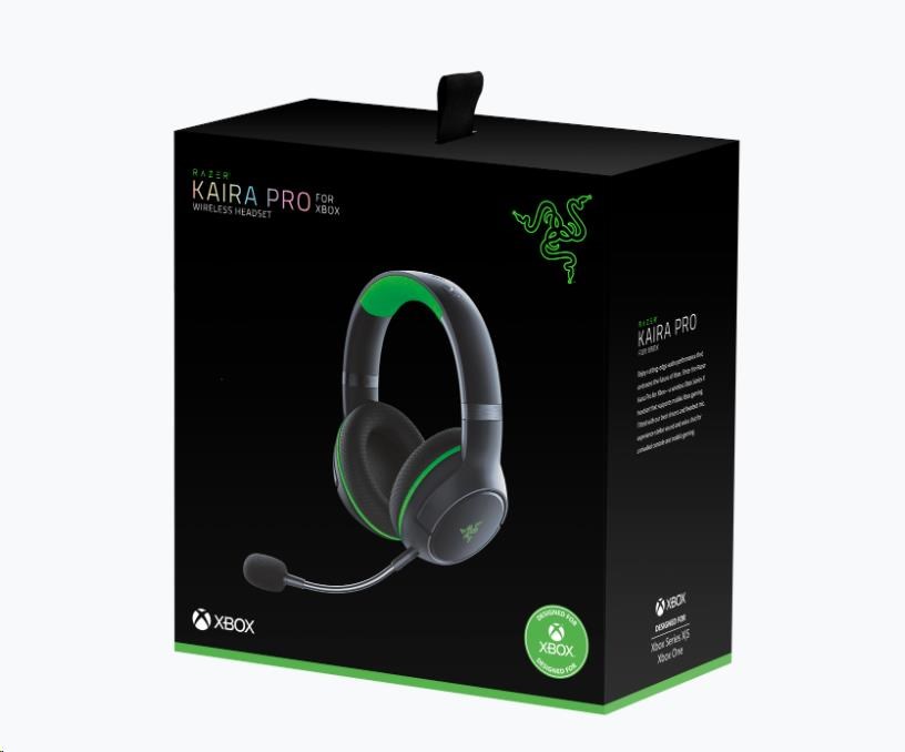 RAZER sluchátka Kaira Pro,  Wireless Headset for Xbox One/ Series & Bluetooth 5.08 