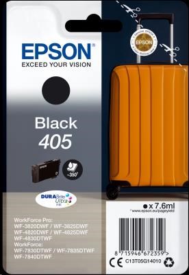 Atrament EPSON Single Pack Black 405 Durabrite Ultra0 
