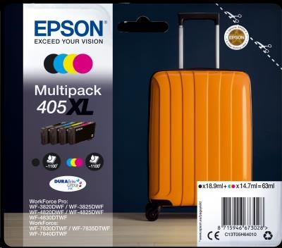 Atrament EPSON Multipack 4-farebný atrament 405XL DURABRITE ULTRA0 