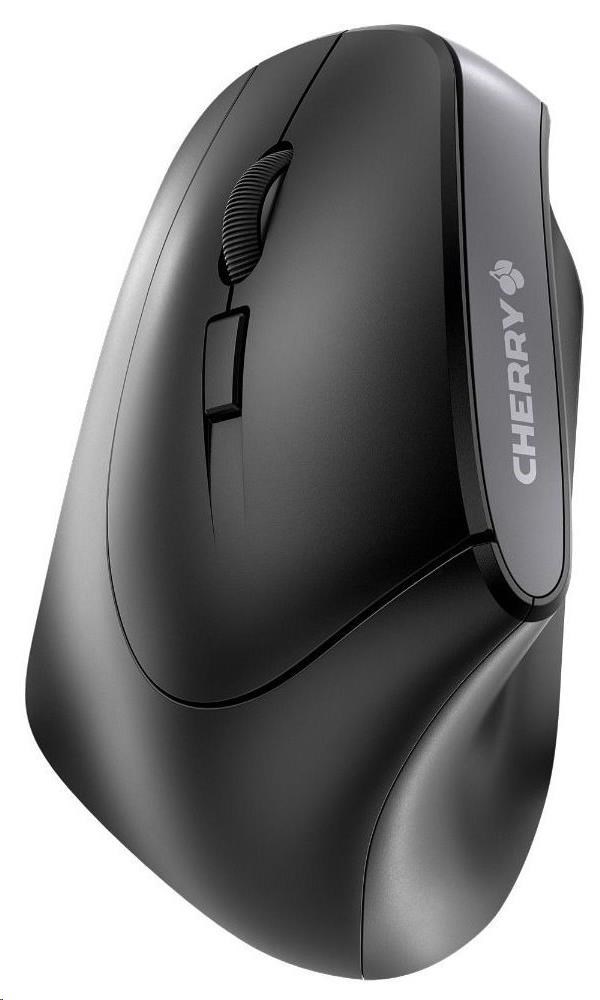 Myš CHERRY MW 4500 LEFT,  ergonomická pre ľavákov,  600/ 900/ 1200 DPI /  6 tlačidiel /  mini USB prijímač,  čierna1 