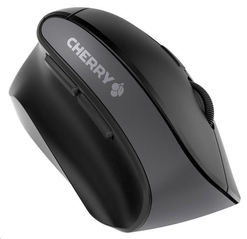 Myš CHERRY MW 4500 LEFT,  ergonomická pre ľavákov,  600/ 900/ 1200 DPI /  6 tlačidiel /  mini USB prijímač,  čierna2 
