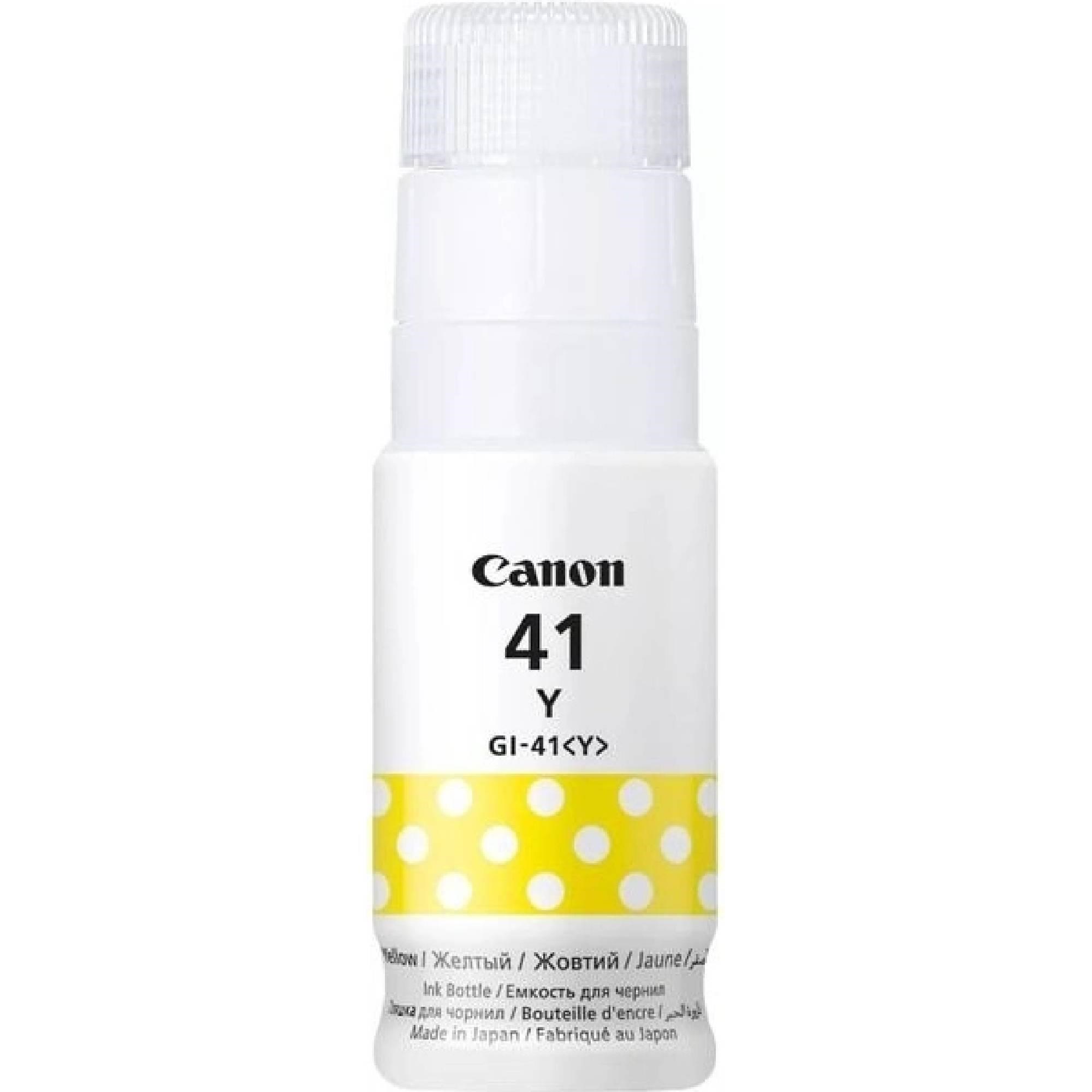 Canon Cartridge GI-41 Y žlutá pro PIXMA G3420/ G3430/ G3460/ G3470/ G3480/ G4470 (7 700 str.)0 