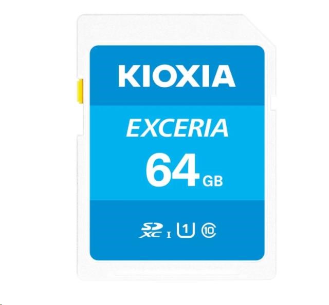 Karta KIOXIA Exceria SD 64GB N203,  UHS-I U1 Class 100 