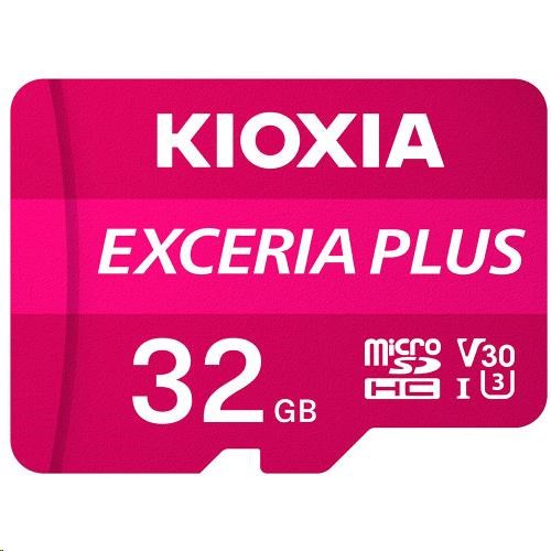 Karta microSD KIOXIA Exceria Plus 32GB M303,  UHS-I U3 Class 100 