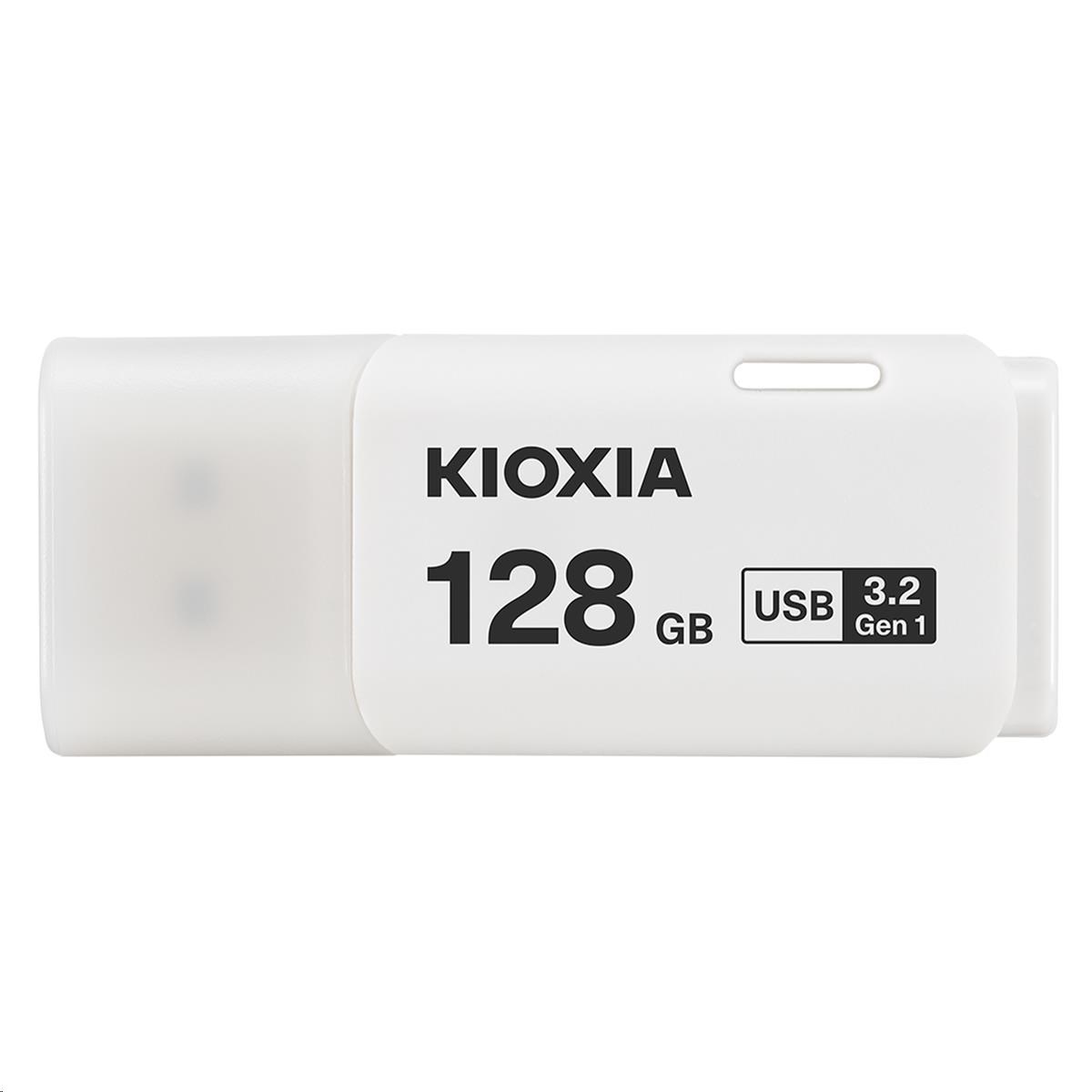 KIOXIA Hayabusa Flash disk 128GB U301,  biely0 