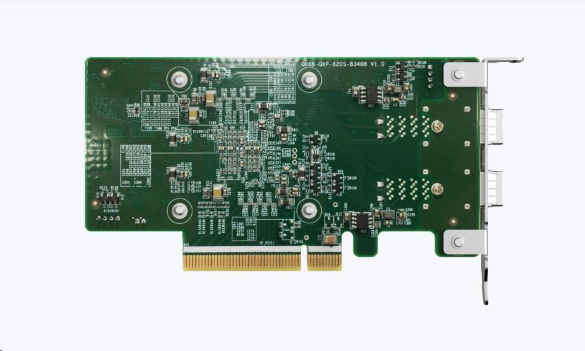 QNAP QXP-820S-B3408 externí rozšiřující PCIe SAS karta SAS 12Gb/ s,  SATA 6Gb/ s,  PCIe Gen3 x8,  2x SFF-86443 