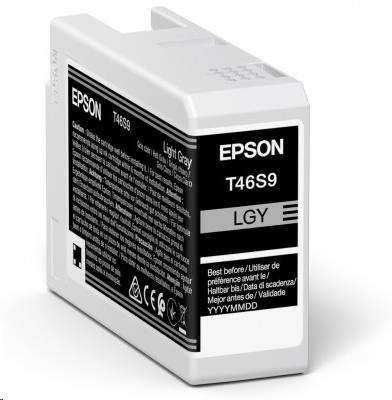 Atrament EPSON Singlepack Light Gray T46S9 UltraChrome Pro 10 25 ml0 