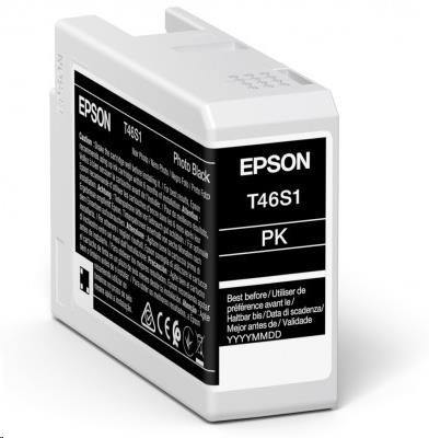 Atrament EPSON Singlepack Photo Black T46S1 UltraChrome Pro 10 25 ml0 