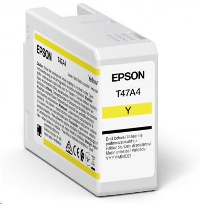 Atrament EPSON Singlepack Yellow T47A4 UltraChrome Pro 10 50 ml0 
