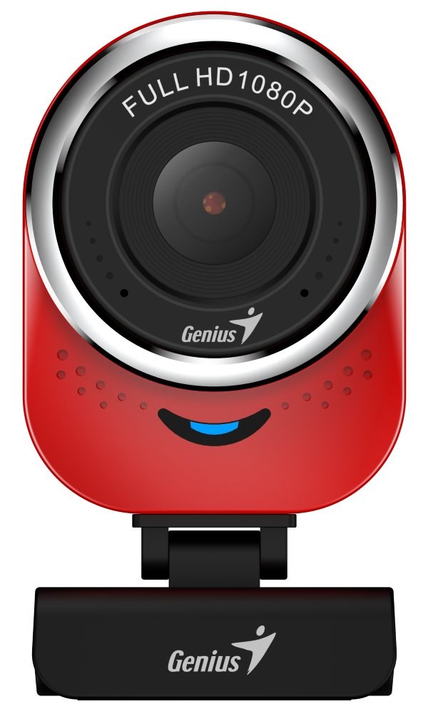 GENIUS Webcam QCam 6000/  červená/  Full HD 1080P/  USB2.0/  mikrofón0 