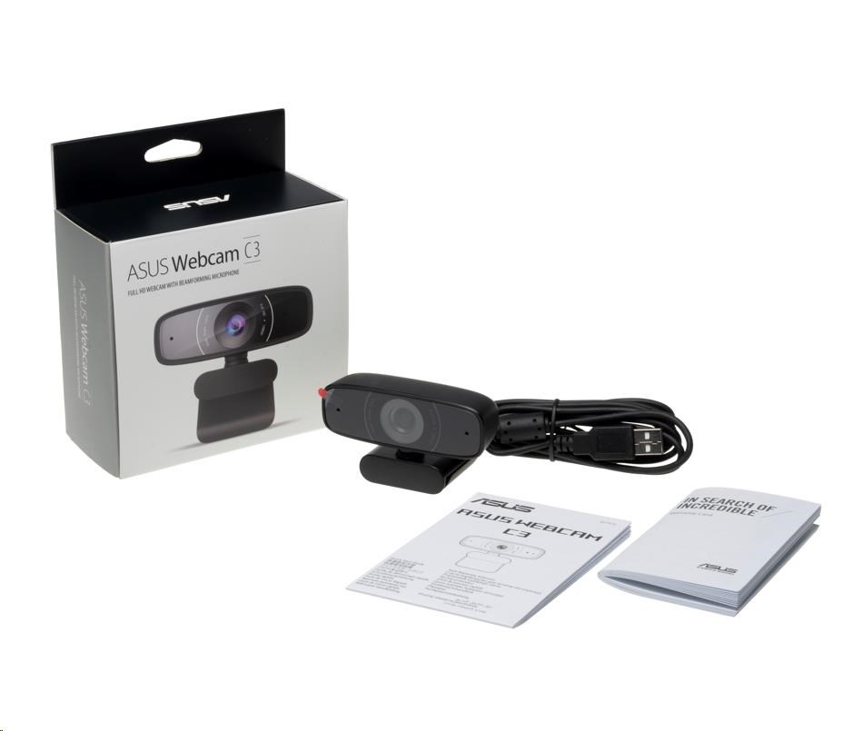 Webová kamera ASUS WEBCAM C3,  USB 2.5 