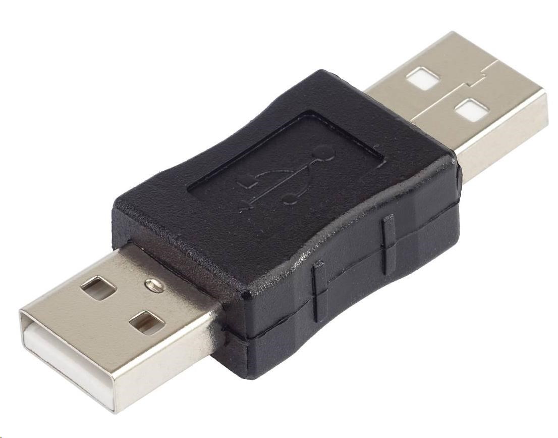 Adaptér USB PremiumCord A-A,  samec/ samec0 