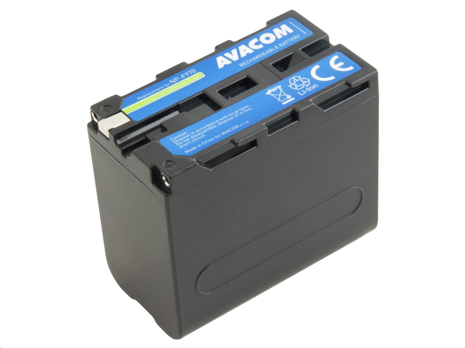 AVACOM baterie Sony NP-F970 Li-Ion 7.2V 10050mAh 72Wh LED indikace0 