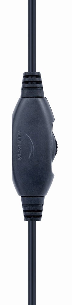 GEMBIRD sluchátka s mikrofonem GHS-05-B,  gaming,  černo-modrá,  1x 4-pólový 3, 5mm jack1 