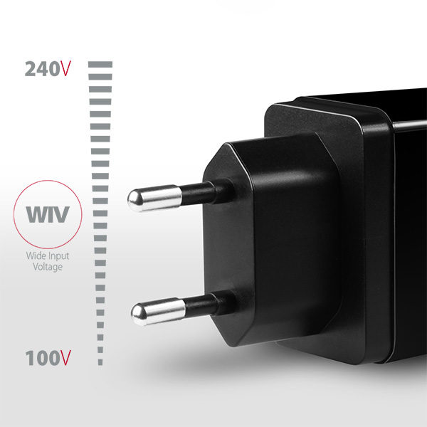 AXAGON ACU-QC19, QC nabíjačka do siete 19W, 1x port USB-A, QC3.0 AFC FCP SMART, čierna5 