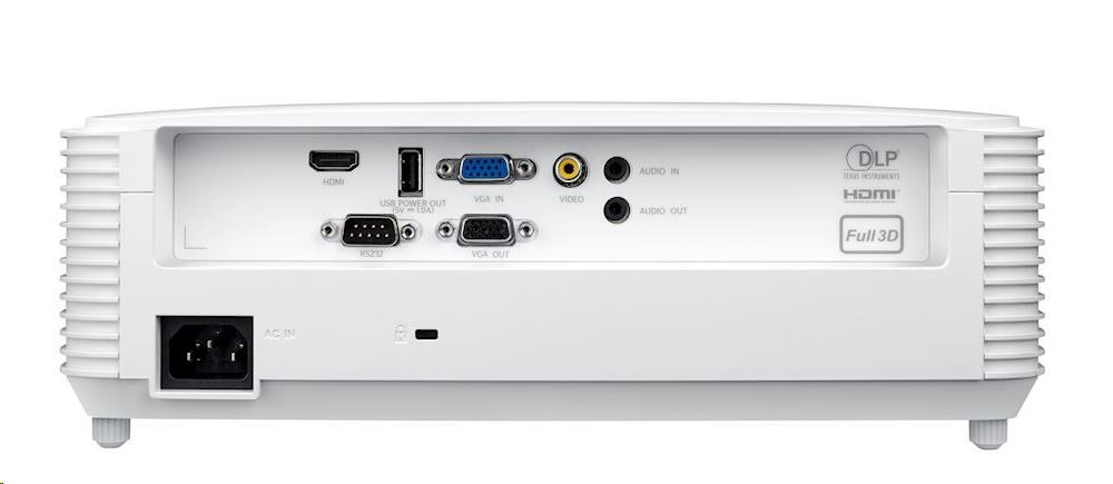 Optoma projektor X309ST (DLP,  FULL 3D,  XGA,  3 700 ANSI,  HDMI,  VGA,  RS232,  10W speaker)1 