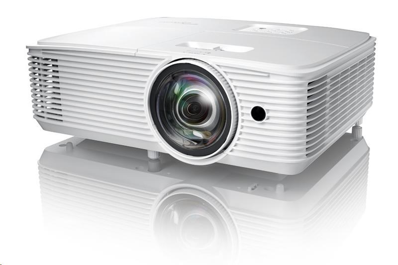 Optoma projektor W309ST  (DLP,  FULL 3D,  WXGA,  3 800 ANSI,  25 000:1,  16:10,  HDMI,  VGA,  RS232,  10W speaker)1 