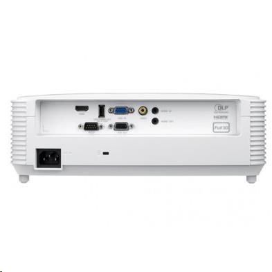 Optoma projektor W309ST  (DLP,  FULL 3D,  WXGA,  3 800 ANSI,  25 000:1,  16:10,  HDMI,  VGA,  RS232,  10W speaker)2 