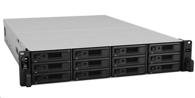 Synology RS3621xs+ RackStation (8C/ XeonD-1541/ 2, 1-2, 7 GHz/ 8 GBRAM/ 12xSATA/ 2xUSB3.0/ 4xGbE/ 2x10GbE/ 2xPCIe)5 