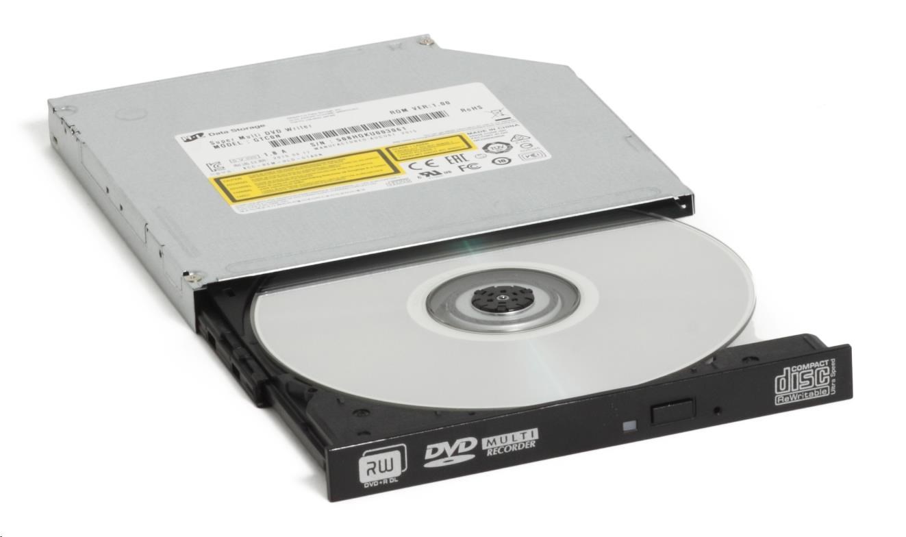 HITACHI LG - interná mechanika DVD-W/ CD-RW/ DVD±R/ ±RW/ RAM/ M-DISC GTC2N,  Slim,  12.7 mm zásobník,  čierny,  voľne ložený bez0 