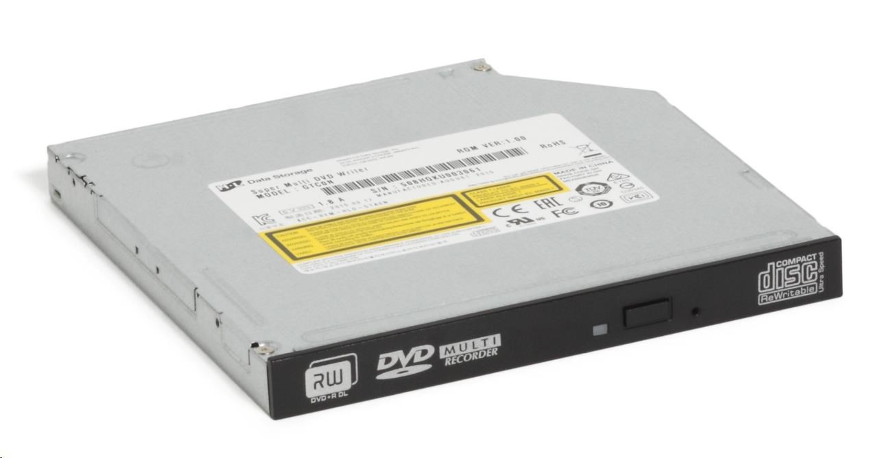 HITACHI LG - interná mechanika DVD-W/ CD-RW/ DVD±R/ ±RW/ RAM/ M-DISC GTC2N,  Slim,  12.7 mm zásobník,  čierny,  voľne ložený bez1 