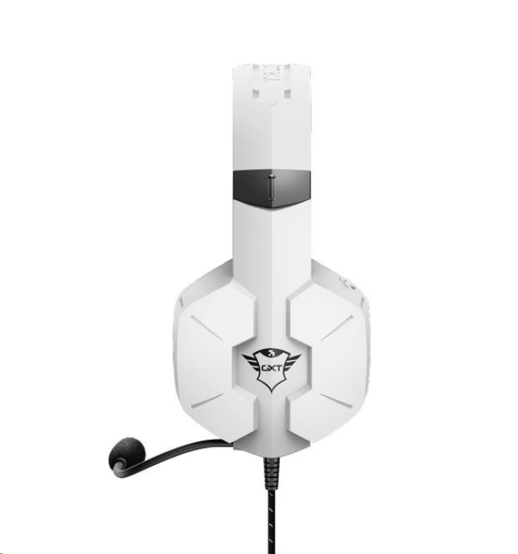 TRUST sluchátka s mikrofonem GXT 323W Carus Gaming Headset,  pro PS54 